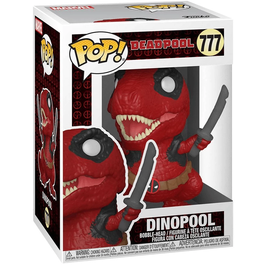 sticky Funko POP! Marvel: Deadpool - Dinopool figura #777