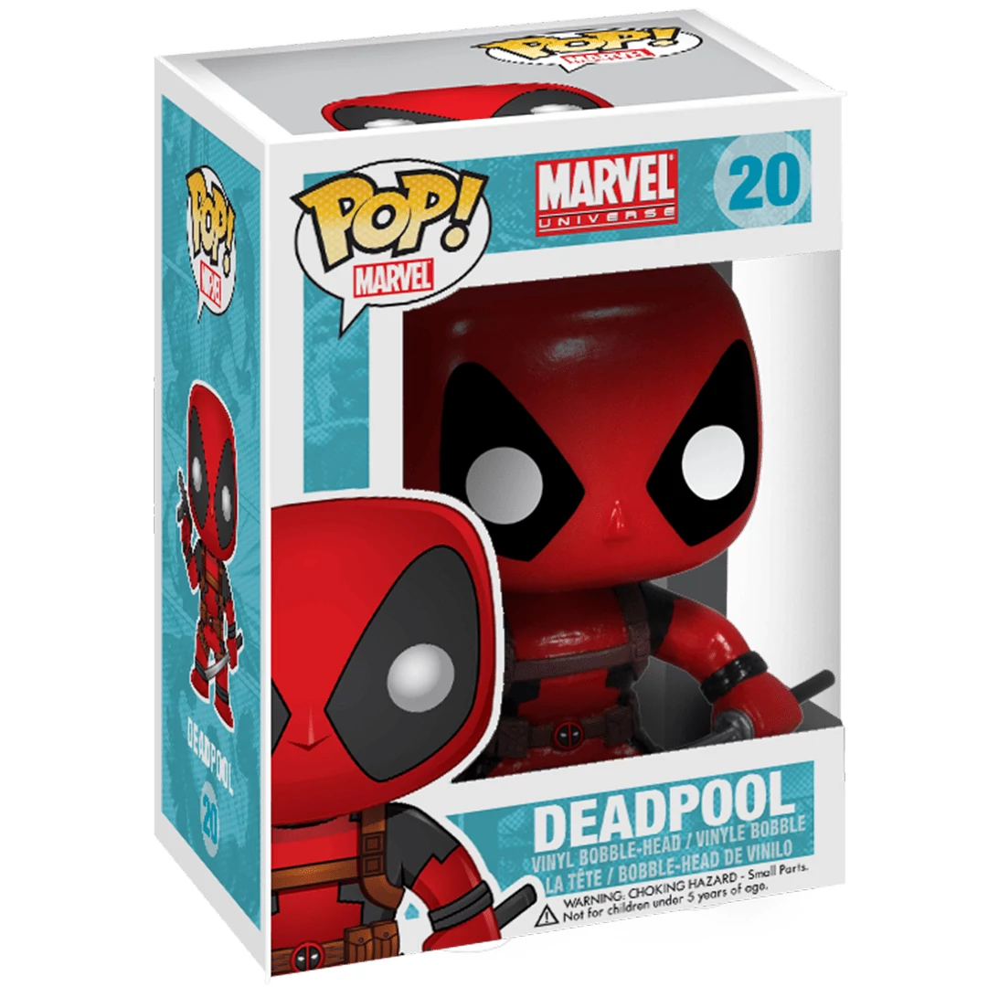 sticky Funko POP! Bobble Marvel - Deadpool figura