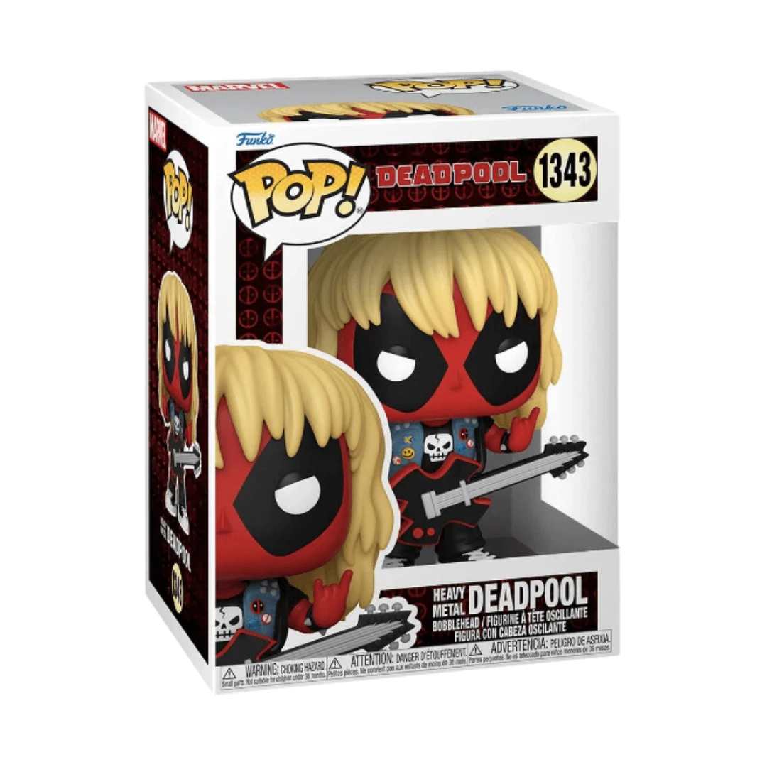 sticky Funko POP! Marvel: Deadpool - Heavy Metal Deadpool figura #1343