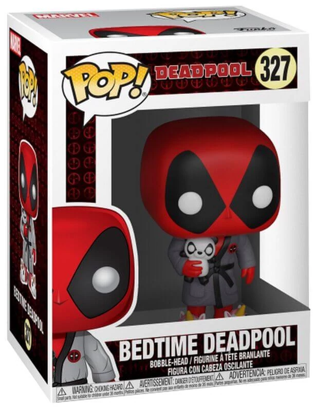 sticky Funko POP! Marvel: Deadpool Playtime - Deadpool in Robe figura #327