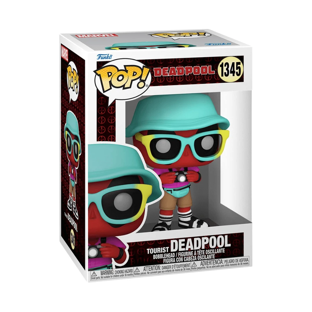 sticky Funko POP! Marvel: Deadpool - Tourist Deadpool figura #1345