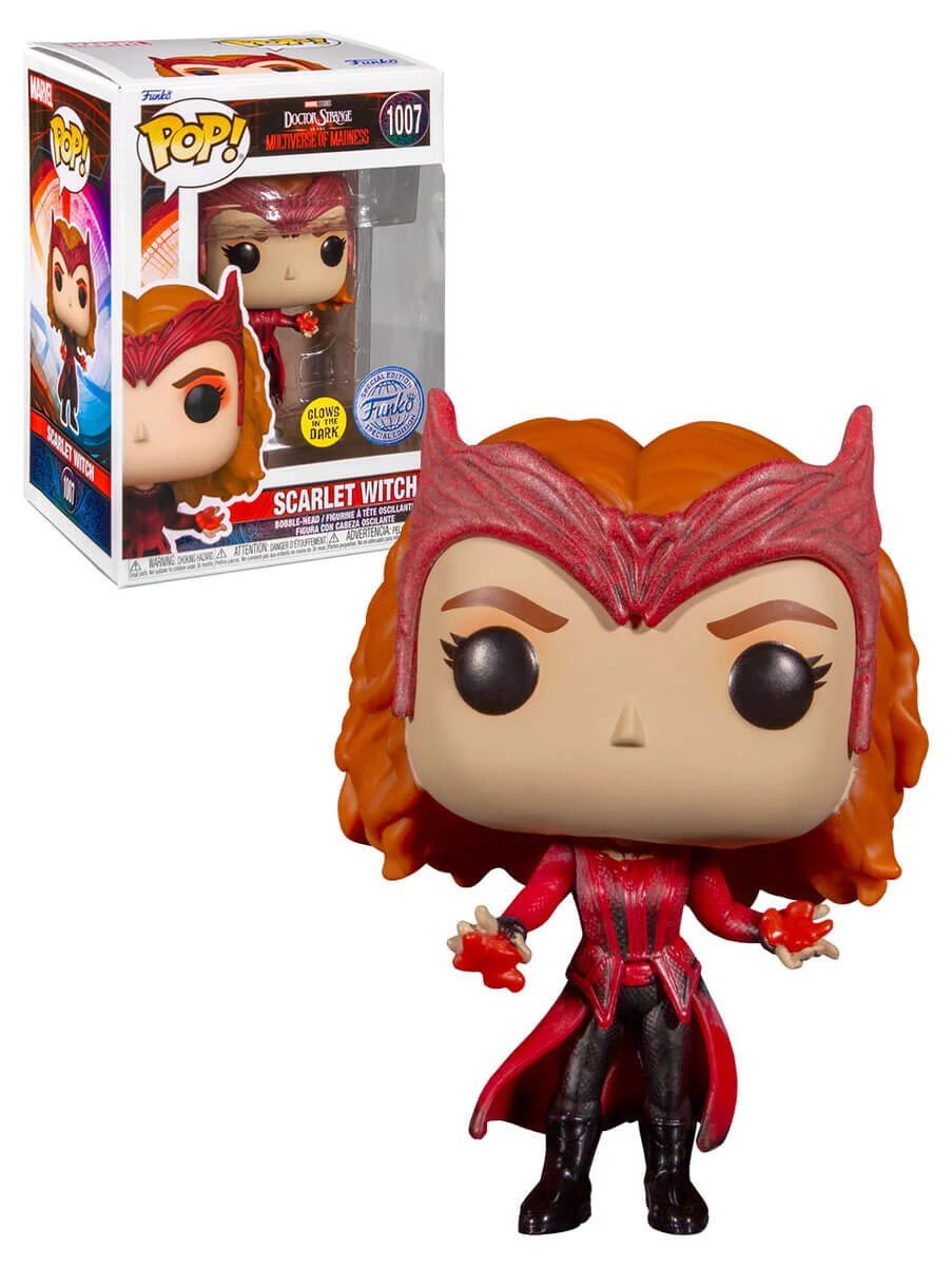 sticky Funko Pop! Marvel: Doctor Strange in the Multiverse of Madness - Scarlet Witch figura #1007