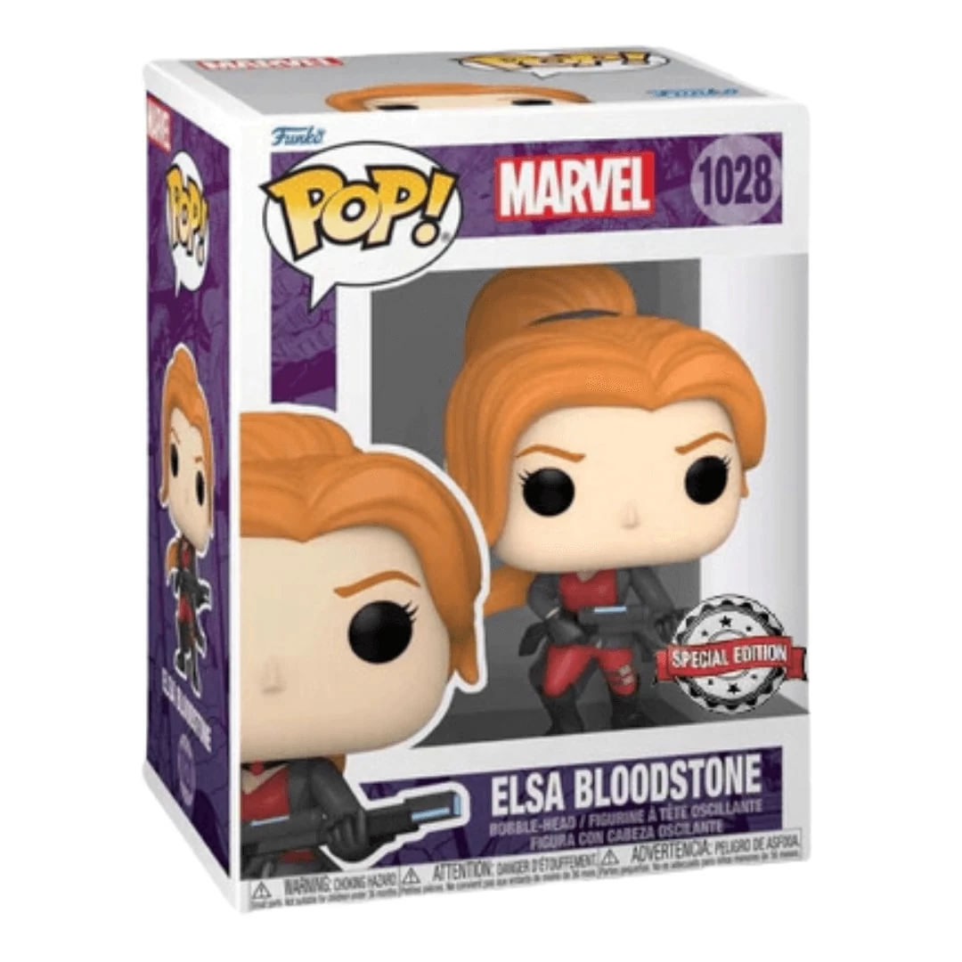 sticky Funko POP! Marvel: Elsa Bloodstone (SE) #1028 figura Bobble-Head