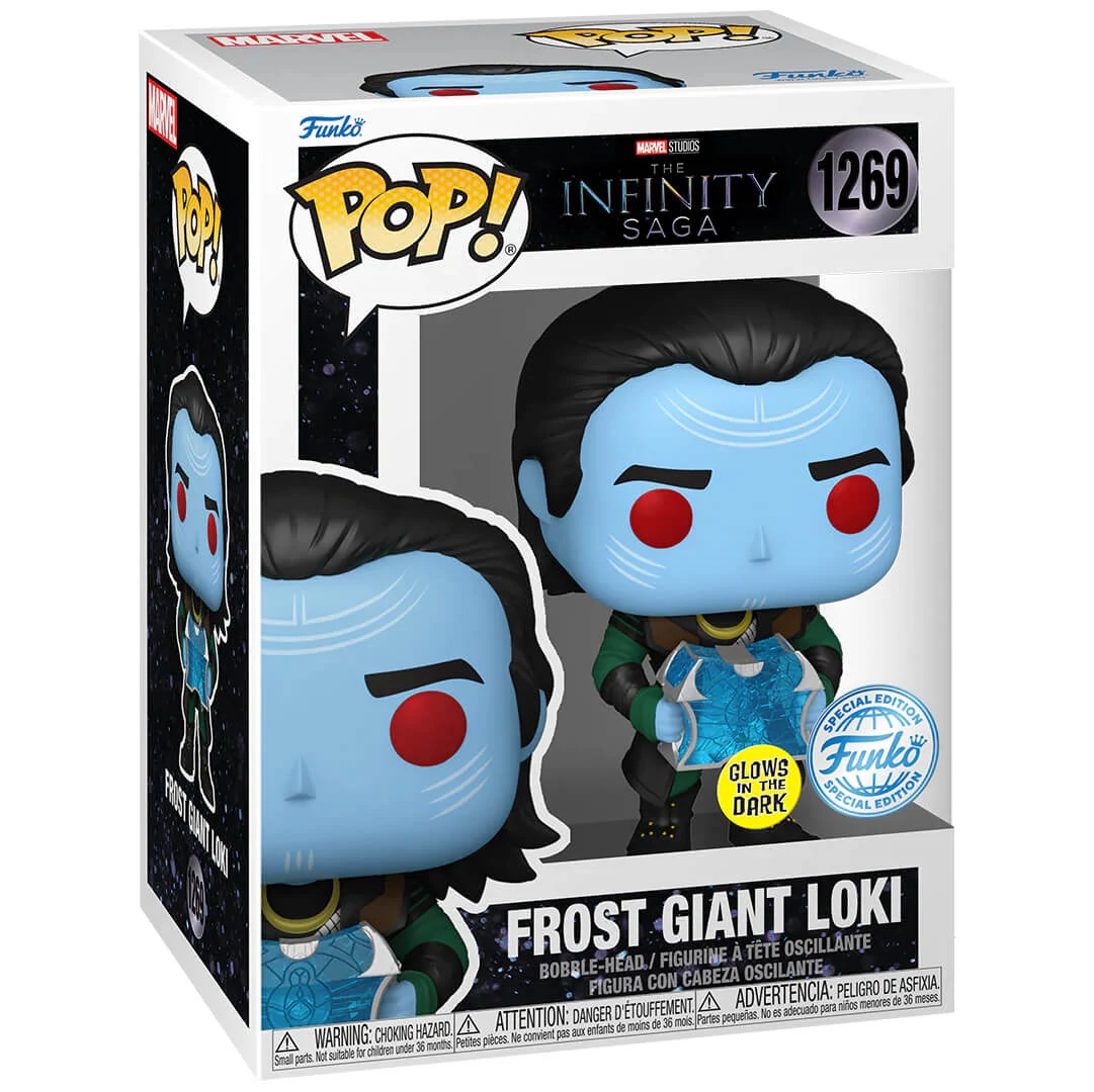 sticky Funko POP! Marvel: Infinity Saga - Frost Giant Loki (Glows in the Dark) (SE) figura #1269