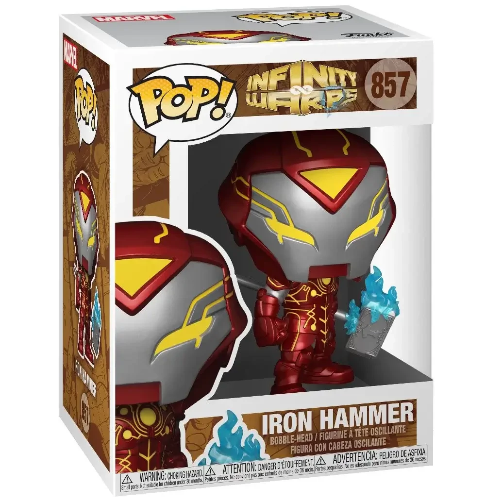 sticky Funko POP! Marvel: Infinity Warps - Iron hammer figura #857