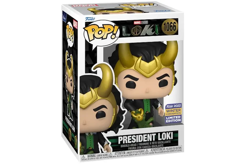 sticky Funko Pop! Marvel: Loki - President Loki figura #1066