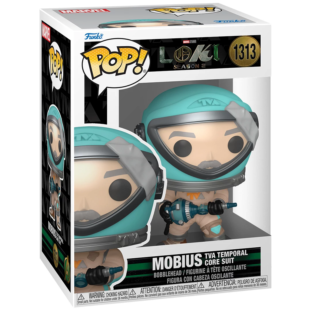 sticky Funko POP! Marvel: Loki S2 - Mobius figura #1313