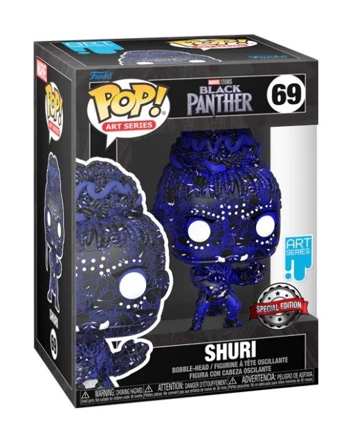 sticky Funko Pop! Marvel: Black Panther Legacy Collection - Shuri figura #69