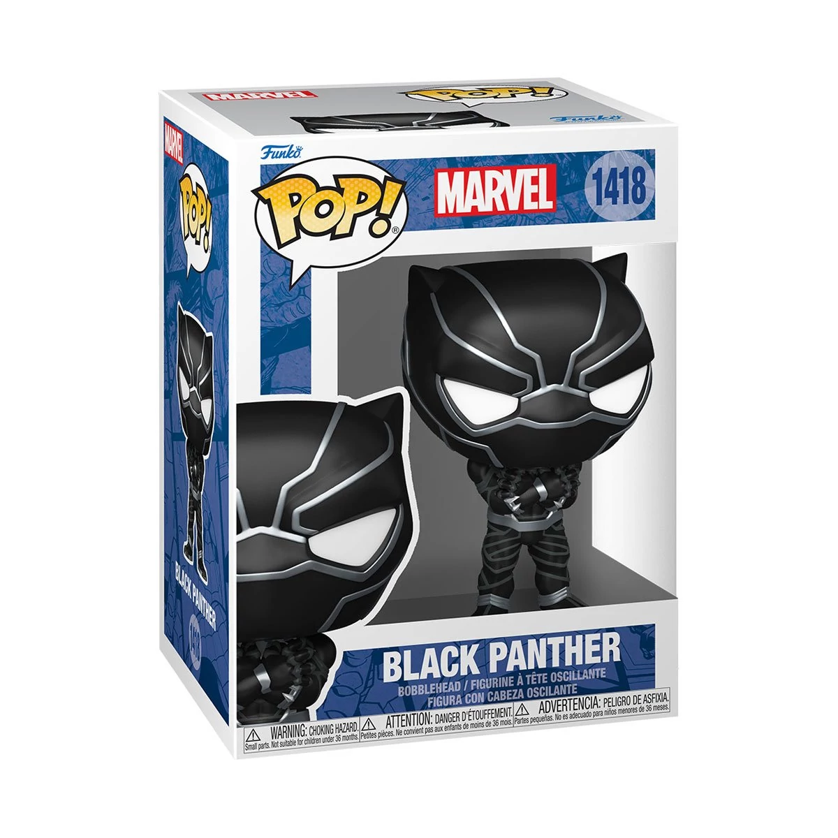 sticky Funko POP! Marvel: Marvel - Black Panther figura #1418