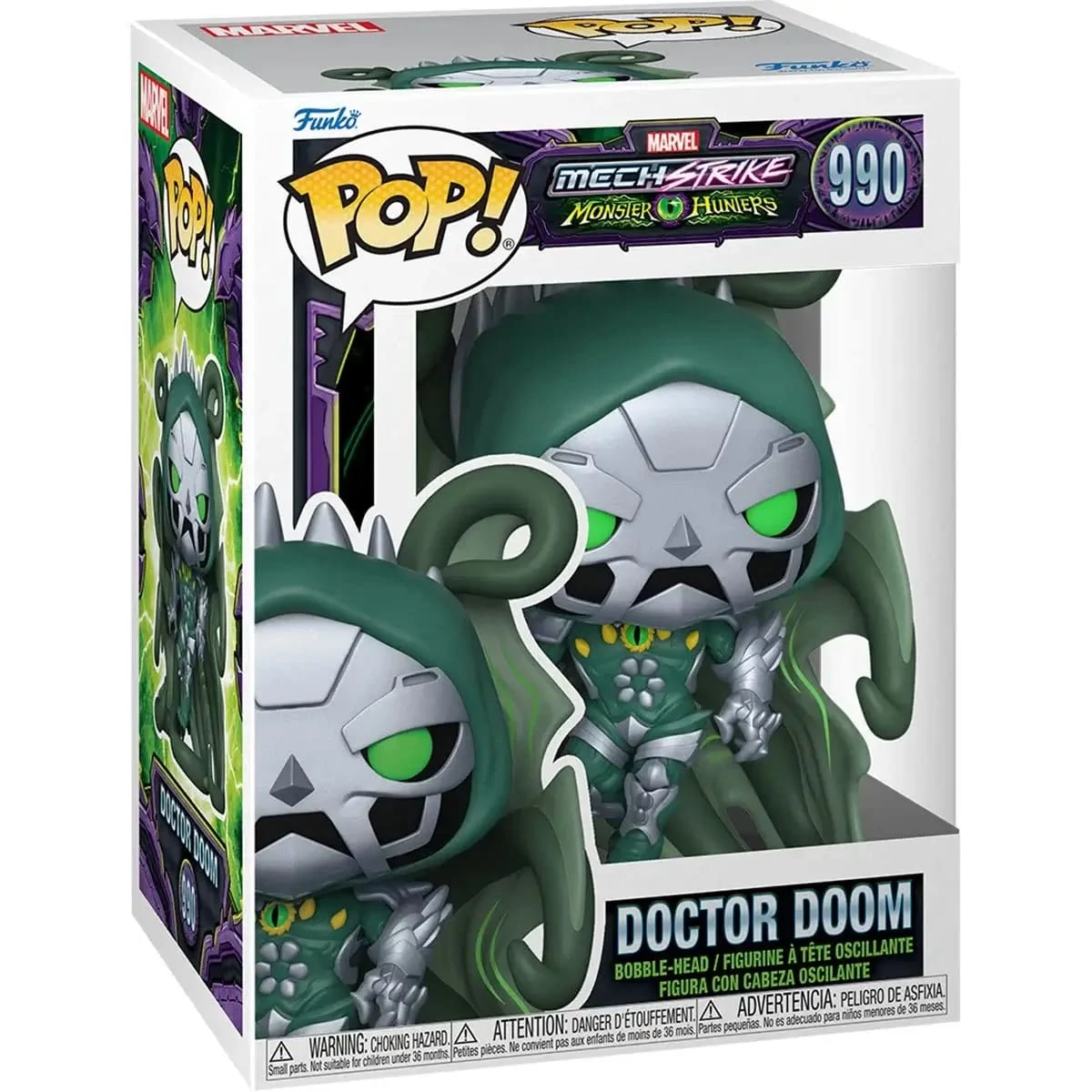 sticky Funko POP! Marvel: Monster Hunters - Dr. Doom figura #990