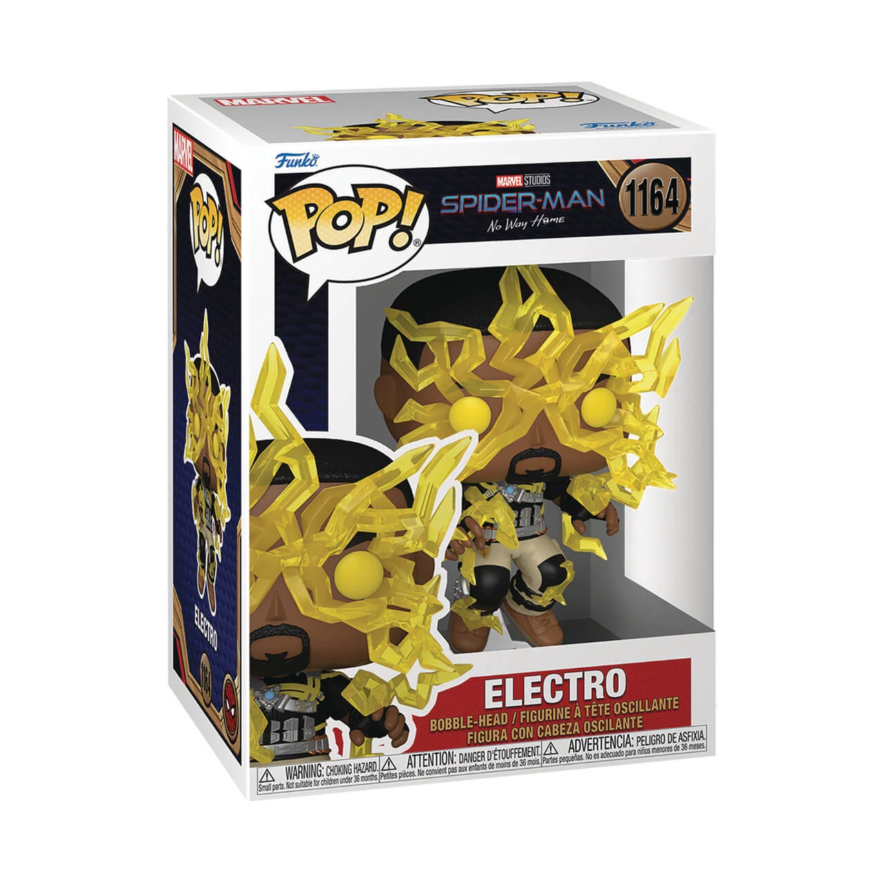 sticky Funko POP! Marvel: No Way Home - Electro Finale figura #1164