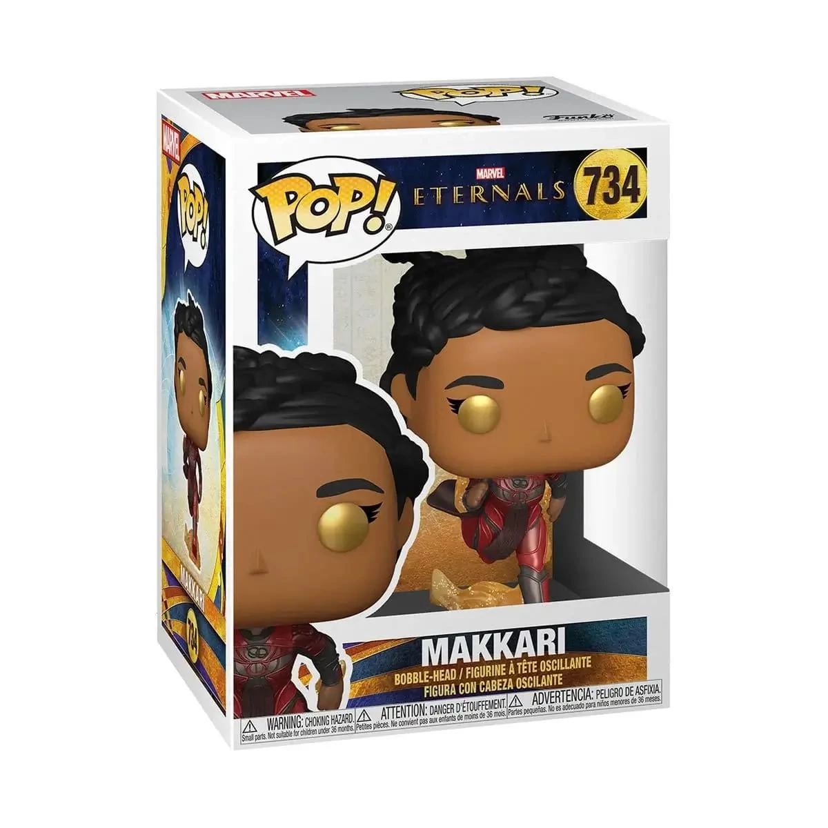 sticky Funko POP! Marvel: Eternals - Makkari figura #734