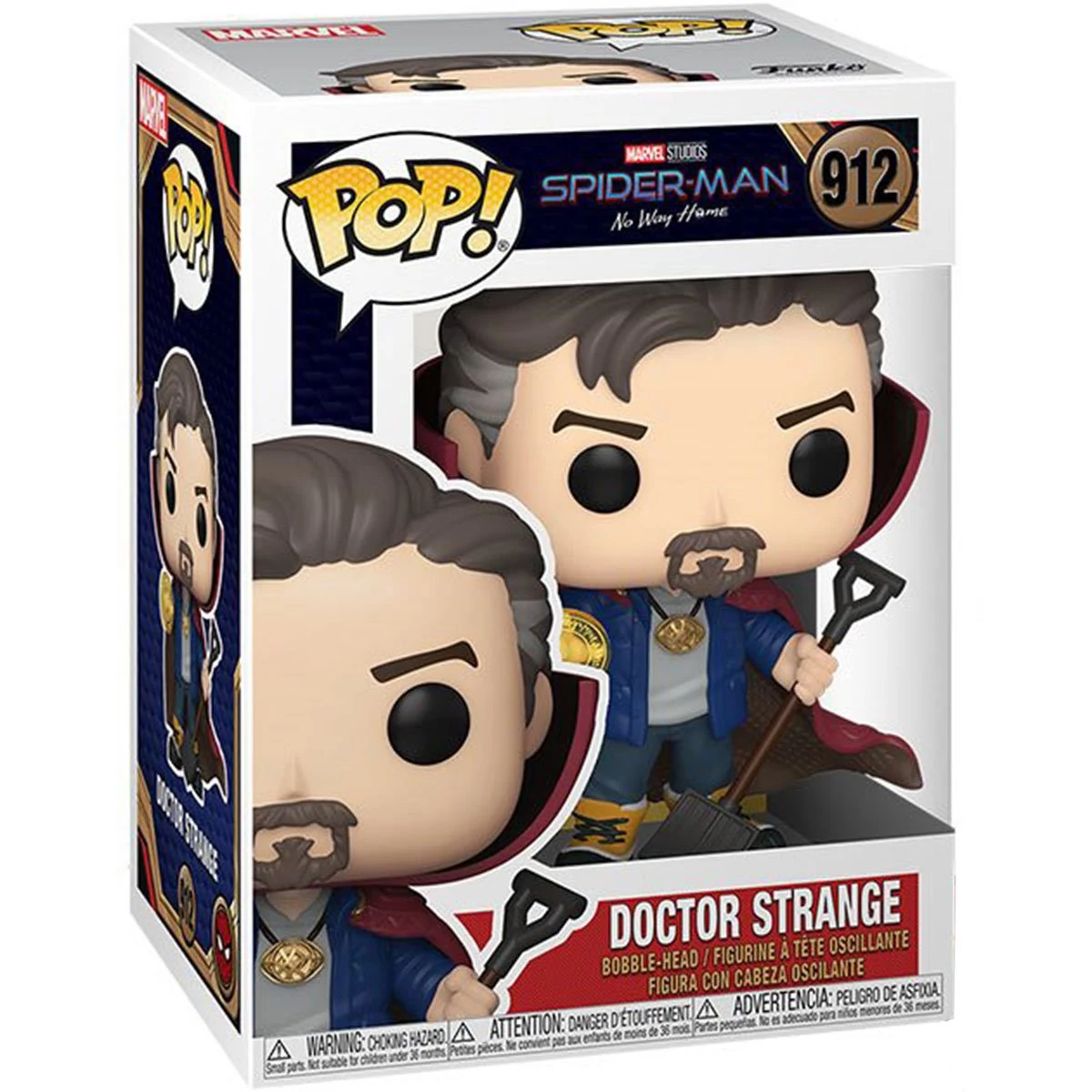 sticky Funko POP! Marvel: Spider-man - No way home - Doctor Strange figura #912