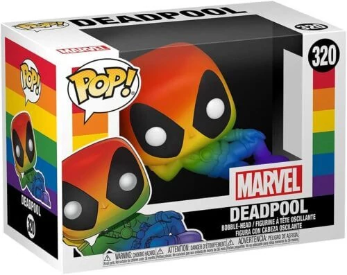 sticky Funko Pop! Marvel: Pride - Deadpool figura #320