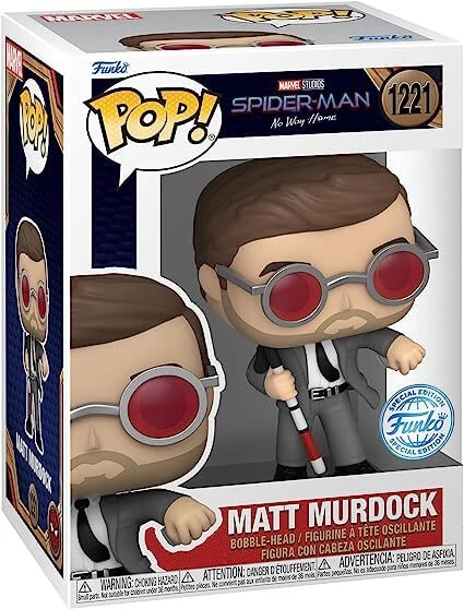 sticky Funko POP! Marvel: SM No Way Home - Matt Murdock (with Brick) (SE) figura