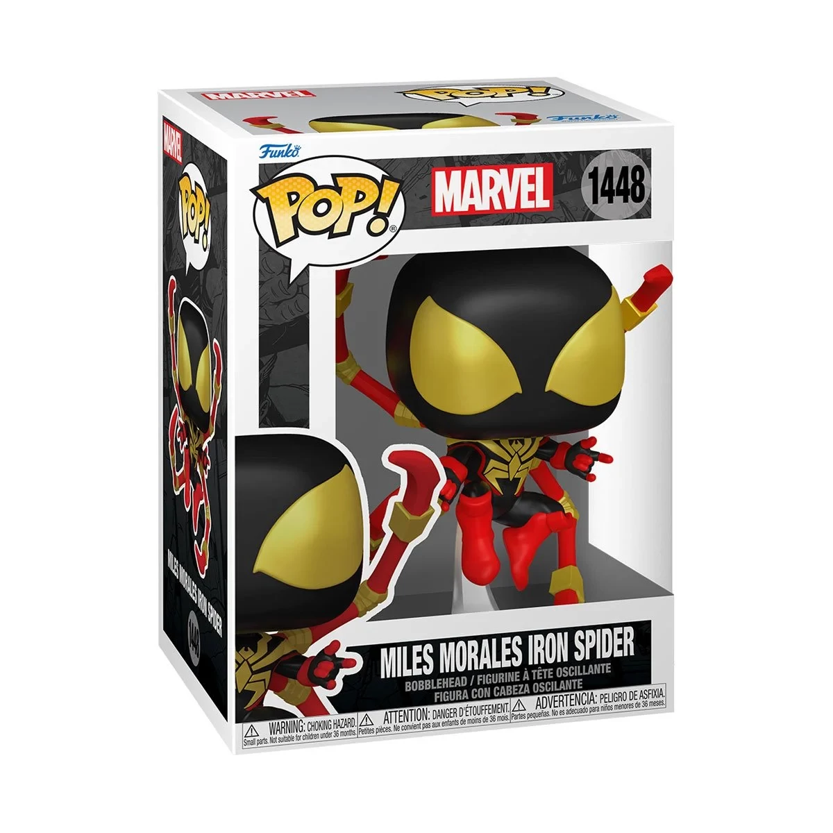 sticky Funko POP! Marvel: Spider-Man Comics - Miles Morales figura #1448