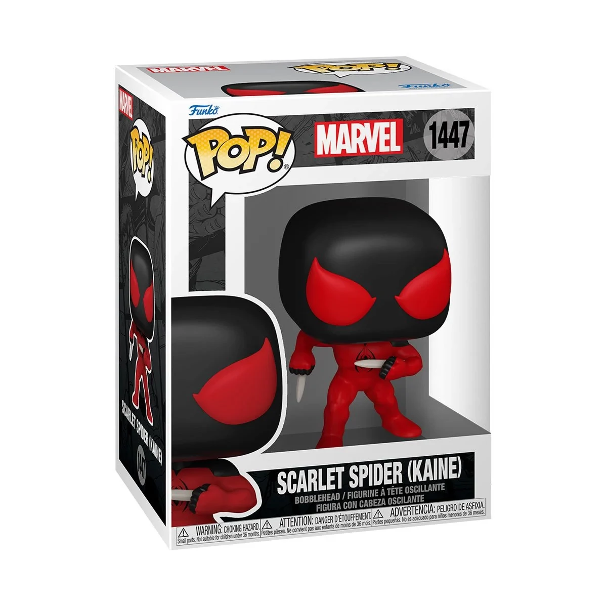 sticky Funko POP! Marvel: Spider-Man Comics - Scarlet Spider figura #1447