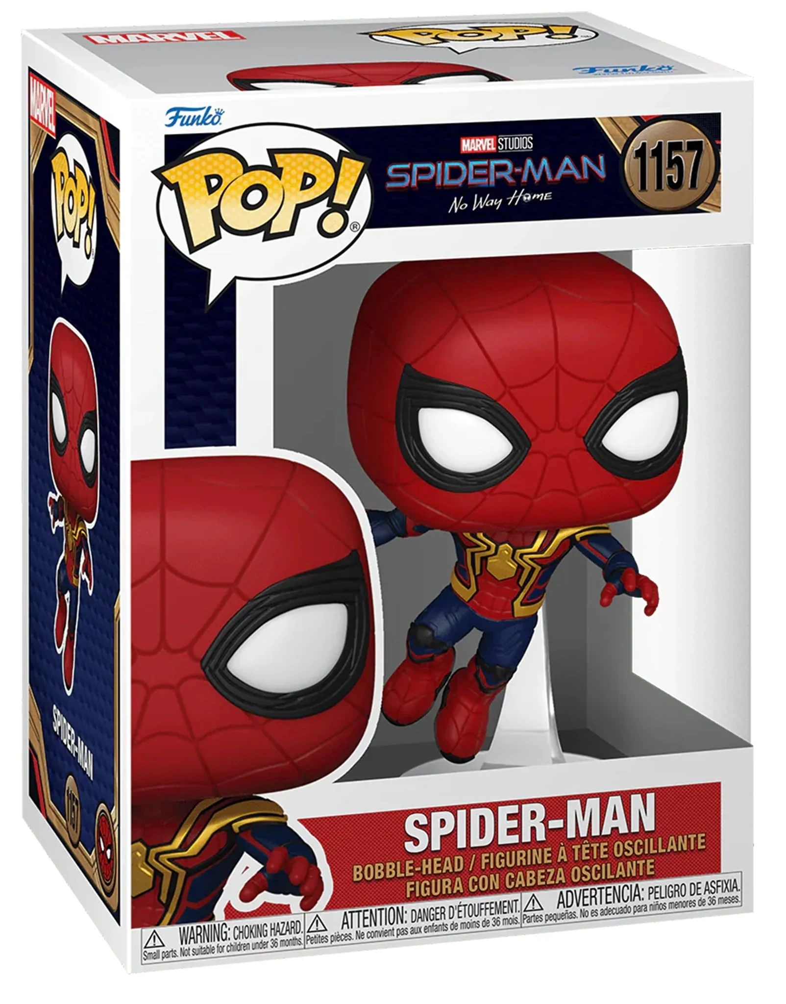 sticky Funko POP! Marvel: Spider-Man - No Way Home Leaping figura