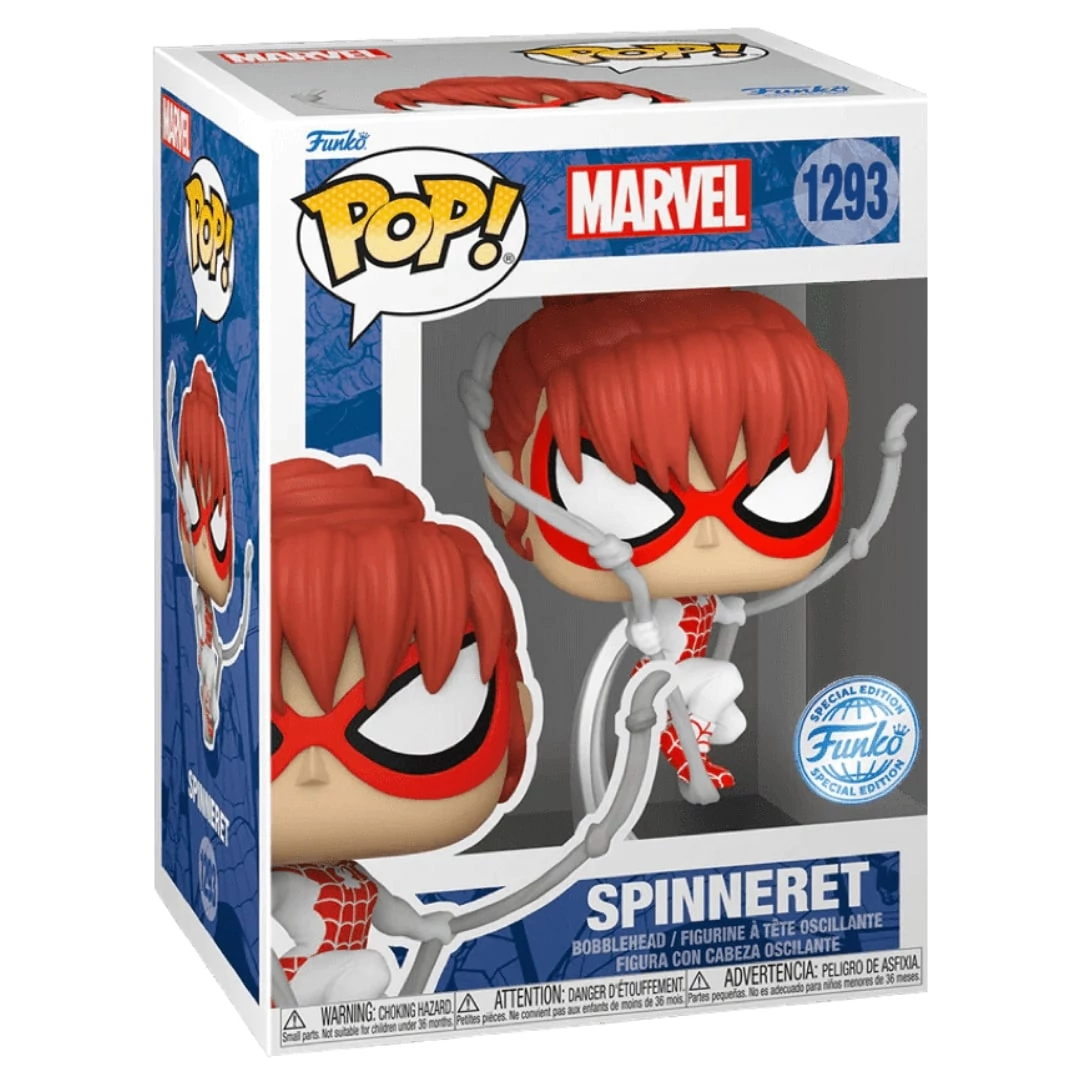 sticky Funko POP! Marvel: Spider-Man - Spinneret (SE) #1293 figura