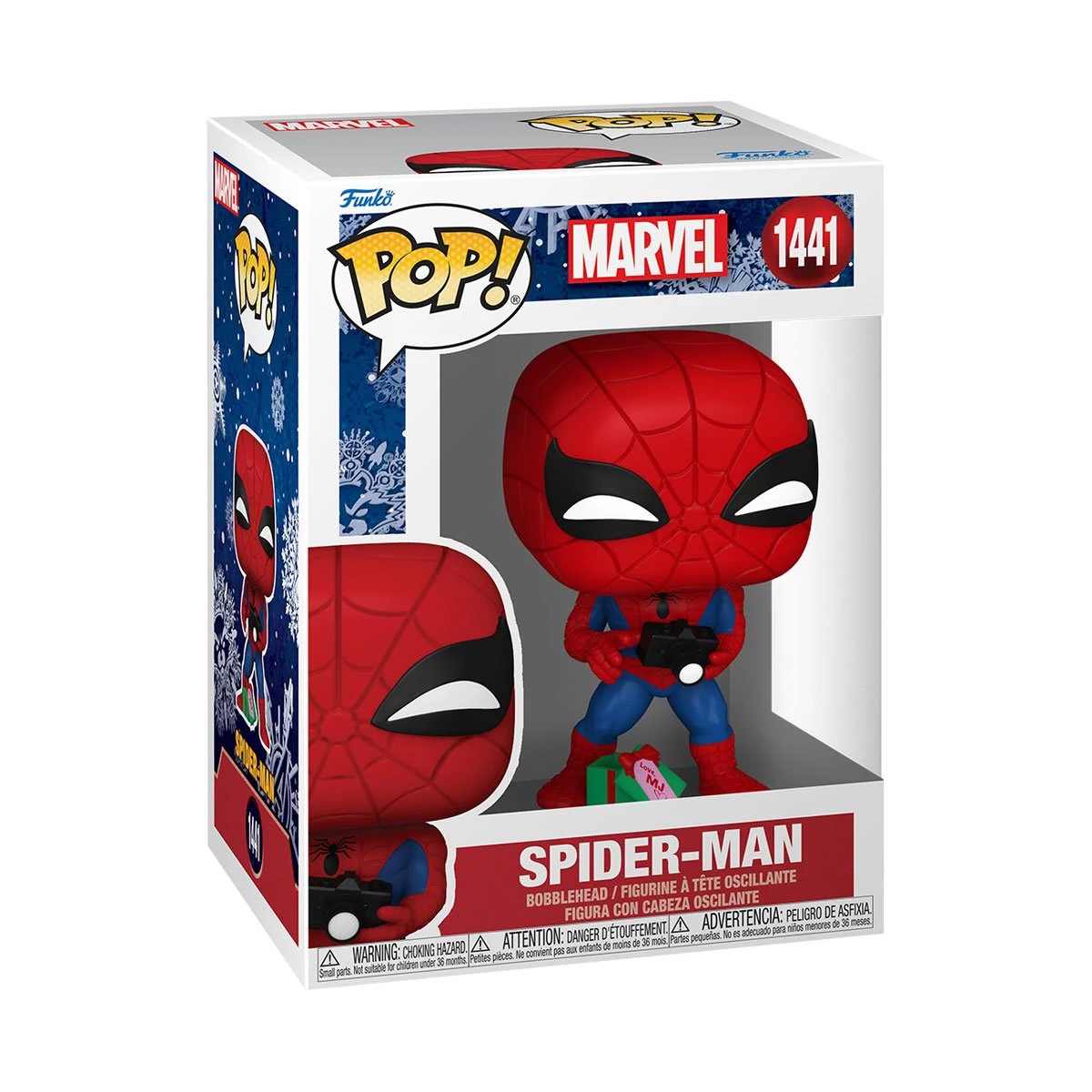 sticky Funko POP! Marvel: Spiderman w/Open gift figura #1441