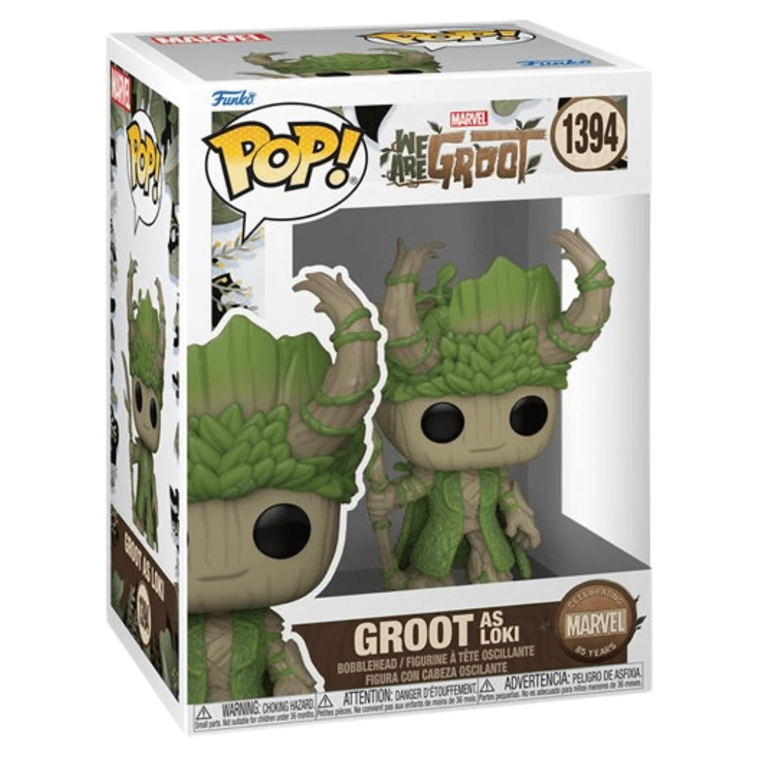 sticky Funko POP! Marvel: We Are Groot - Loki Groot figura #1394