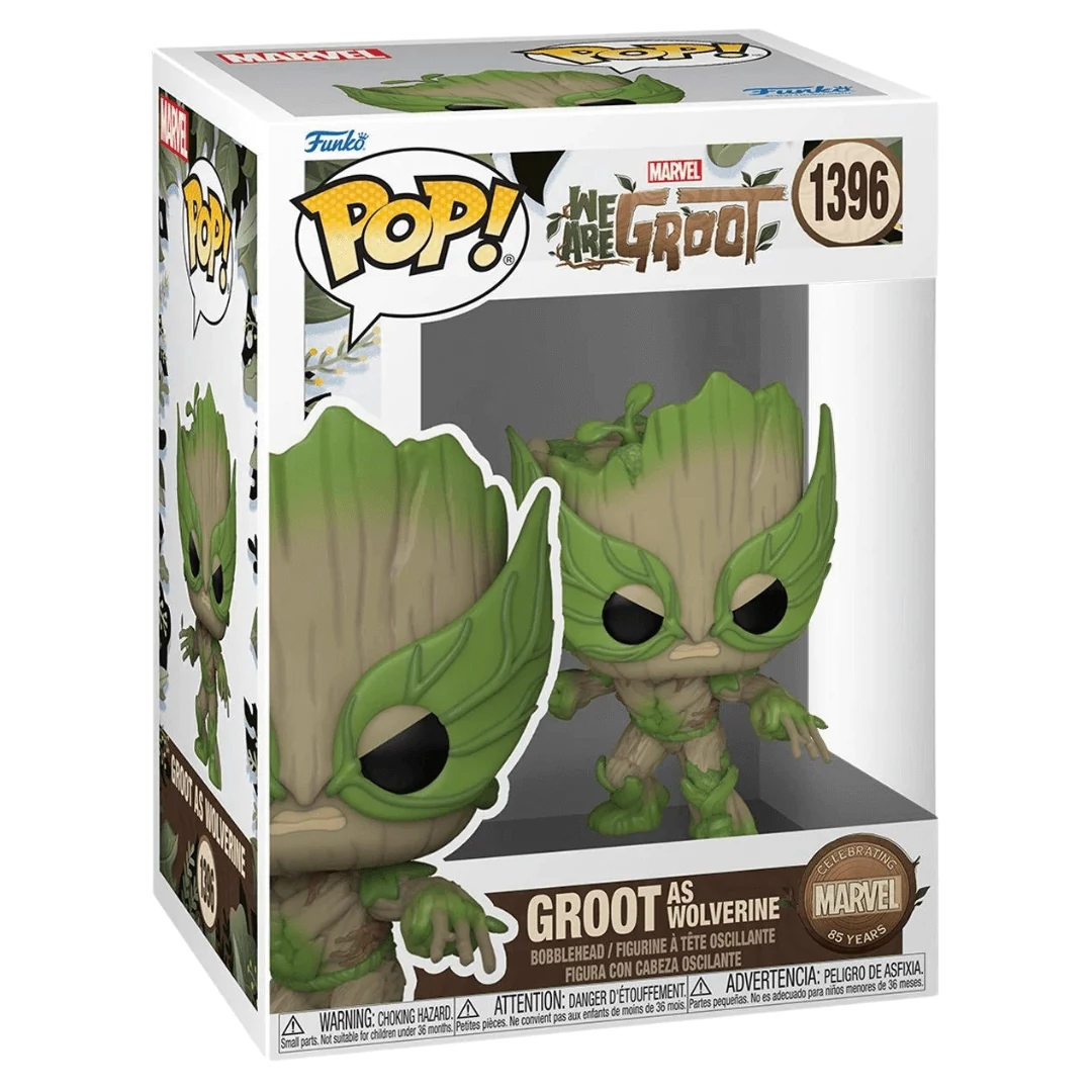 sticky Funko POP! Marvel: We Are Groot - Wolverine Groot figura #1396