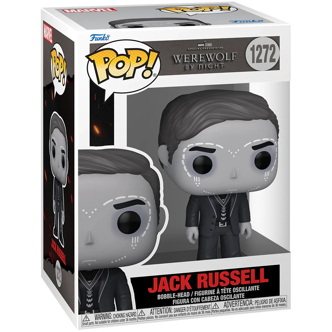 sticky Funko POP! Marvel: Werewolf by Night - Jack Russell figura