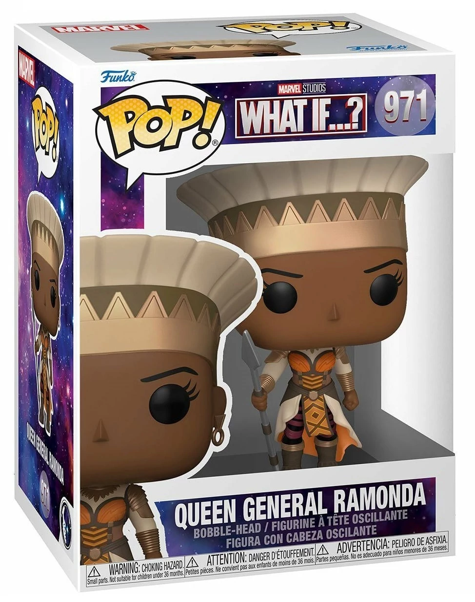 sticky Funko POP! Marvel: What If S3 - Queen General Ramonda figura #971