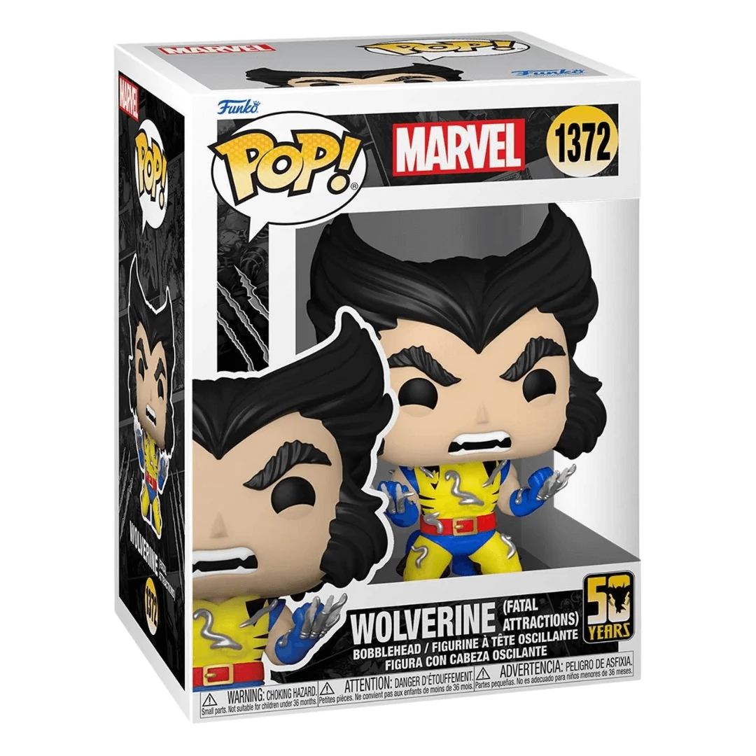 sticky Funko POP! Marvel: Wolverine 50th – Wolverine (Fatal Attractions) figura #1372