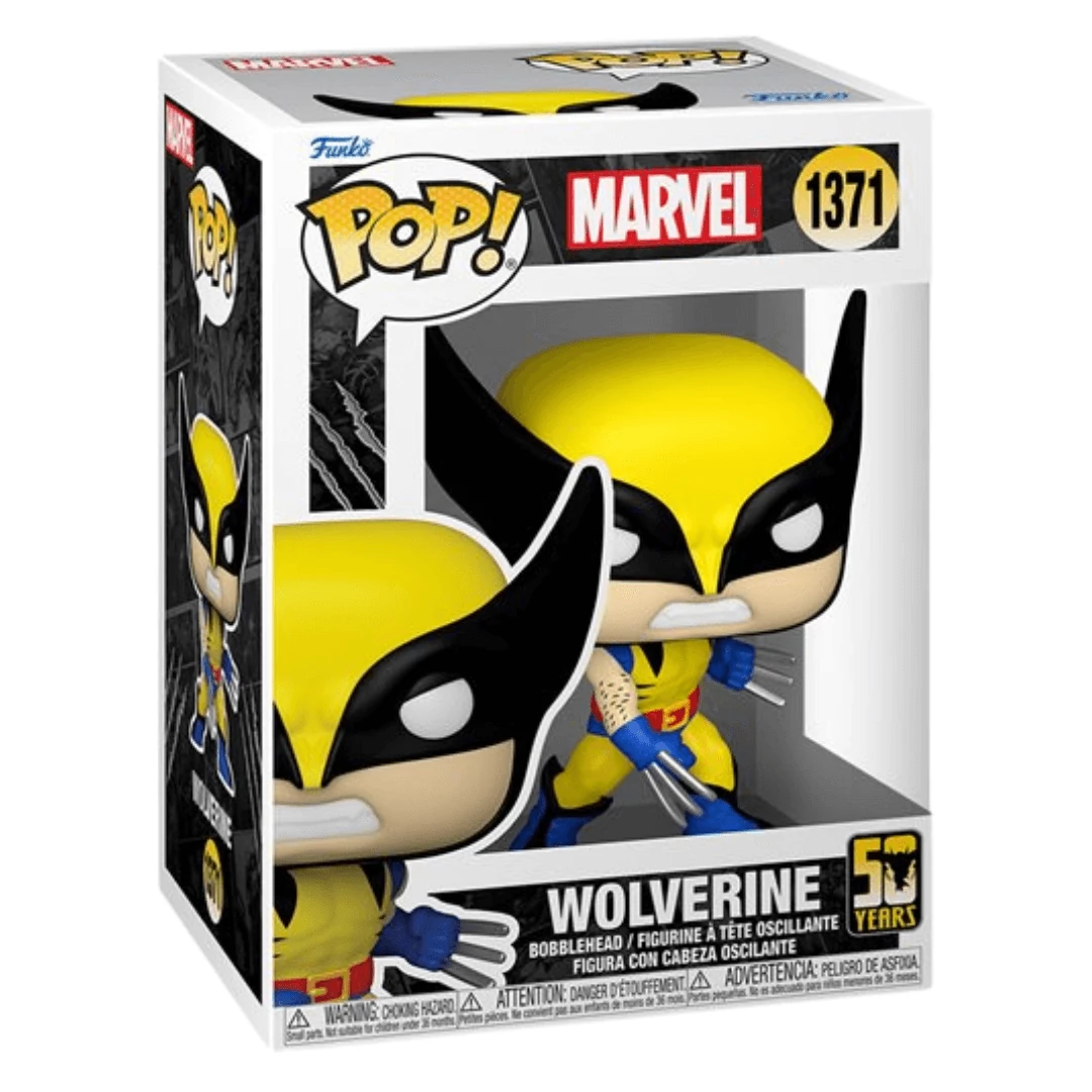 sticky Funko POP! Marvel: Wolverine 50th – Wolverine figura #1371