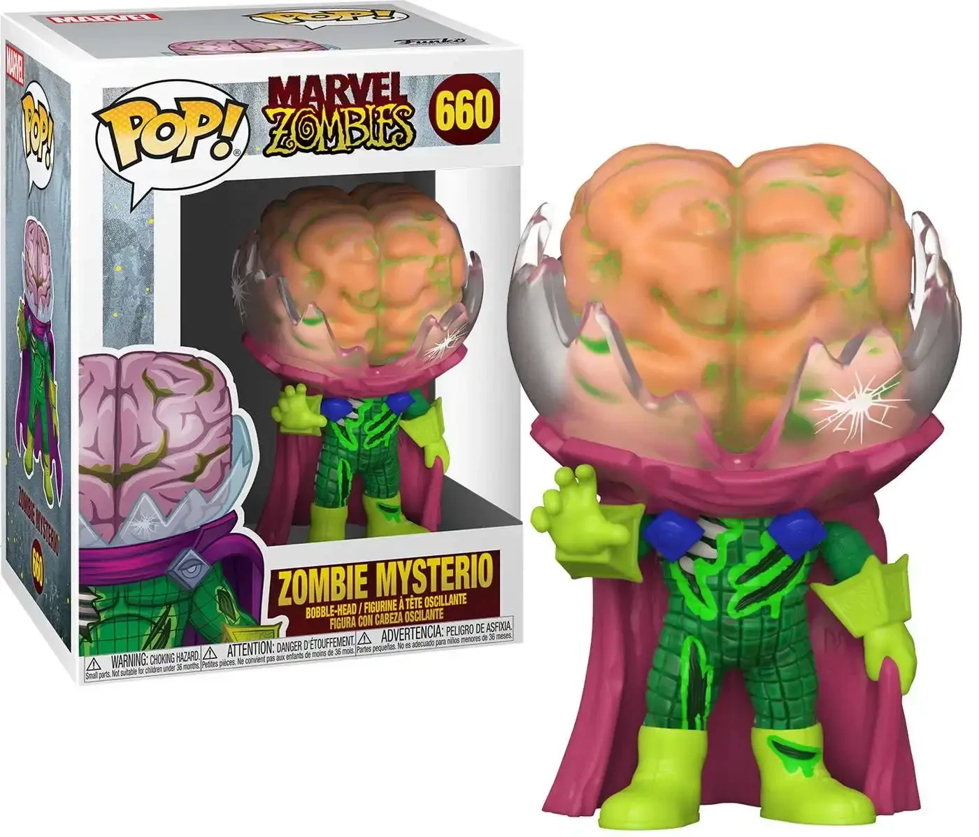 sticky Funko Pop! Marvel Zombies - Zombie Mysterio figura #660