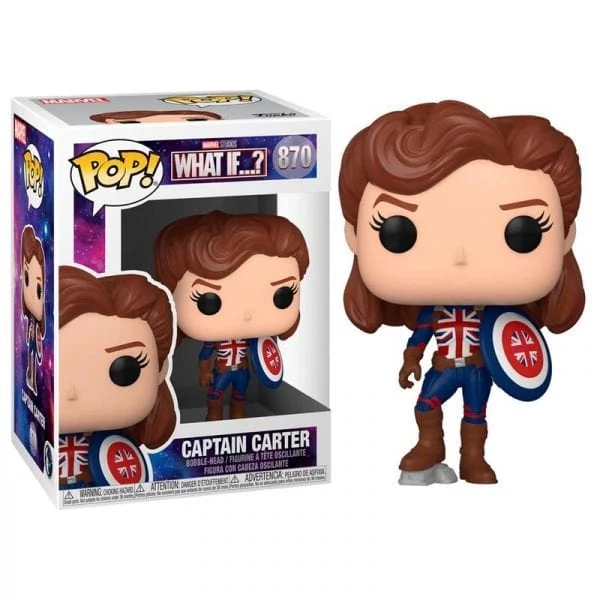 sticky Funko POP! Marvel: What if... - Captain Carter figura #968