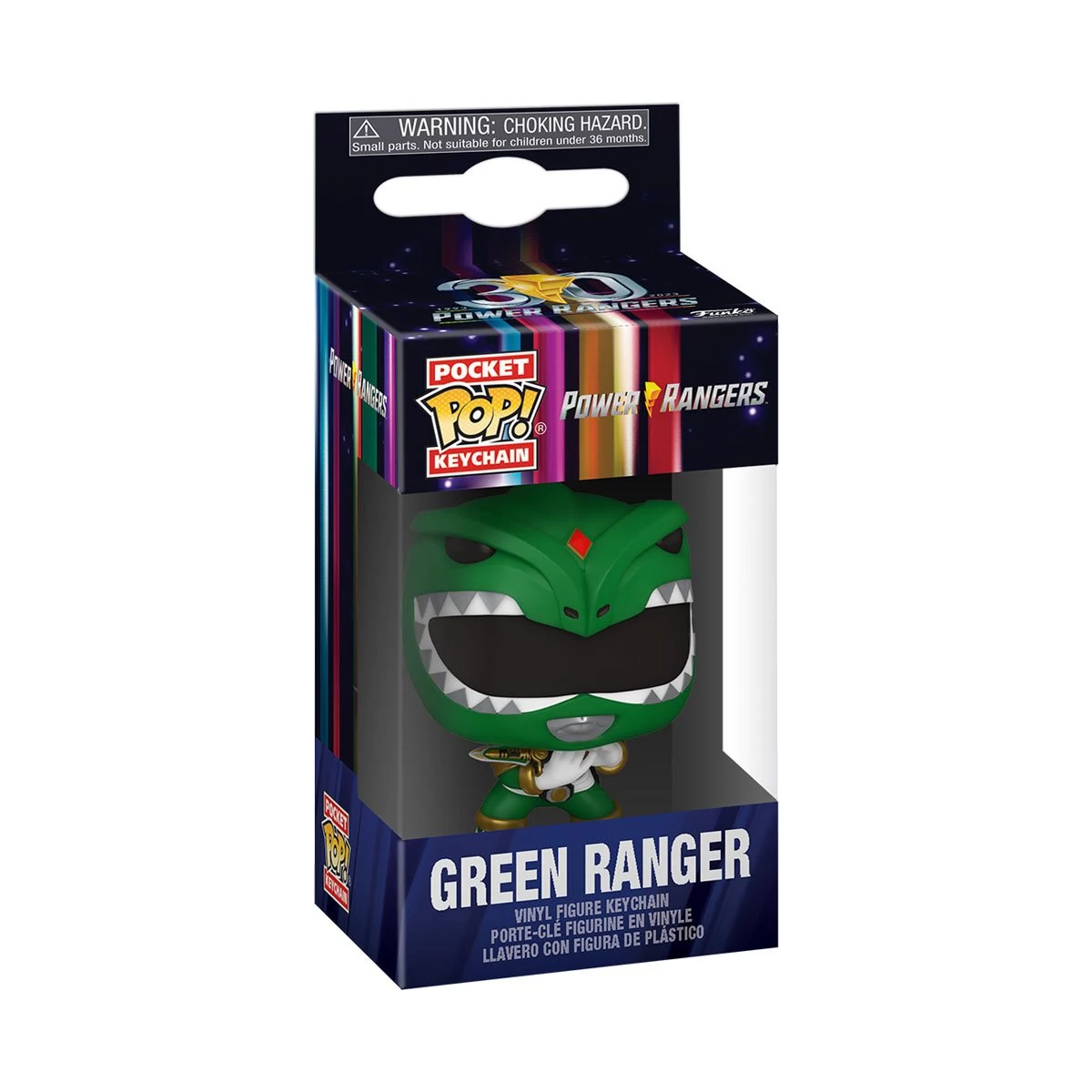 sticky Funko POP! Mighty Morphin Power Rangers 30th - Green Ranger kulcstartó