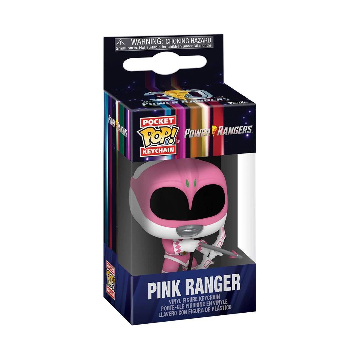 sticky Funko POP! Mighty Morphin Power Rangers 30th - Pink Ranger kulcstartó