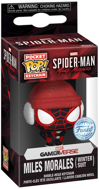 sticky Funko POP! Miles Morales - Winter Miles kulcstartó