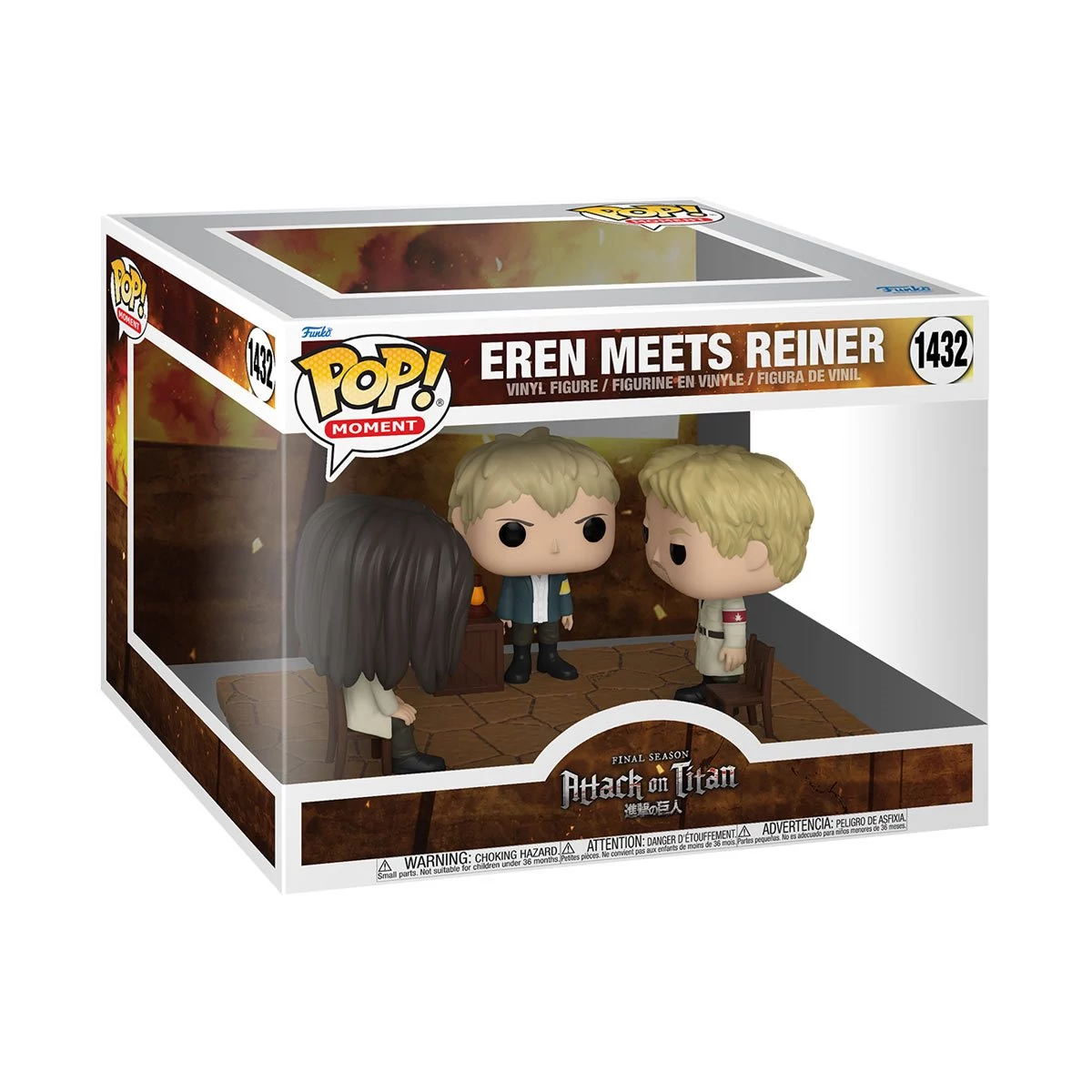 sticky Funko POP! Moment: Attack on Titan - Eren meets Reiner figura