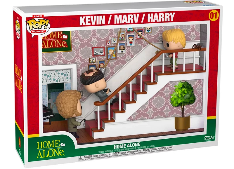 sticky Funko POP! Moments Deluxe: Home Alone - Staircase #1