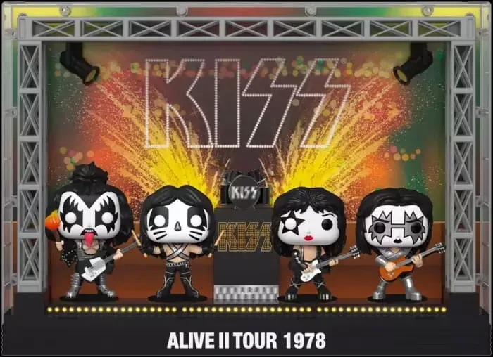 sticky Funko POP! Moments DLX: KISS - Alive II Tour 1978 figura