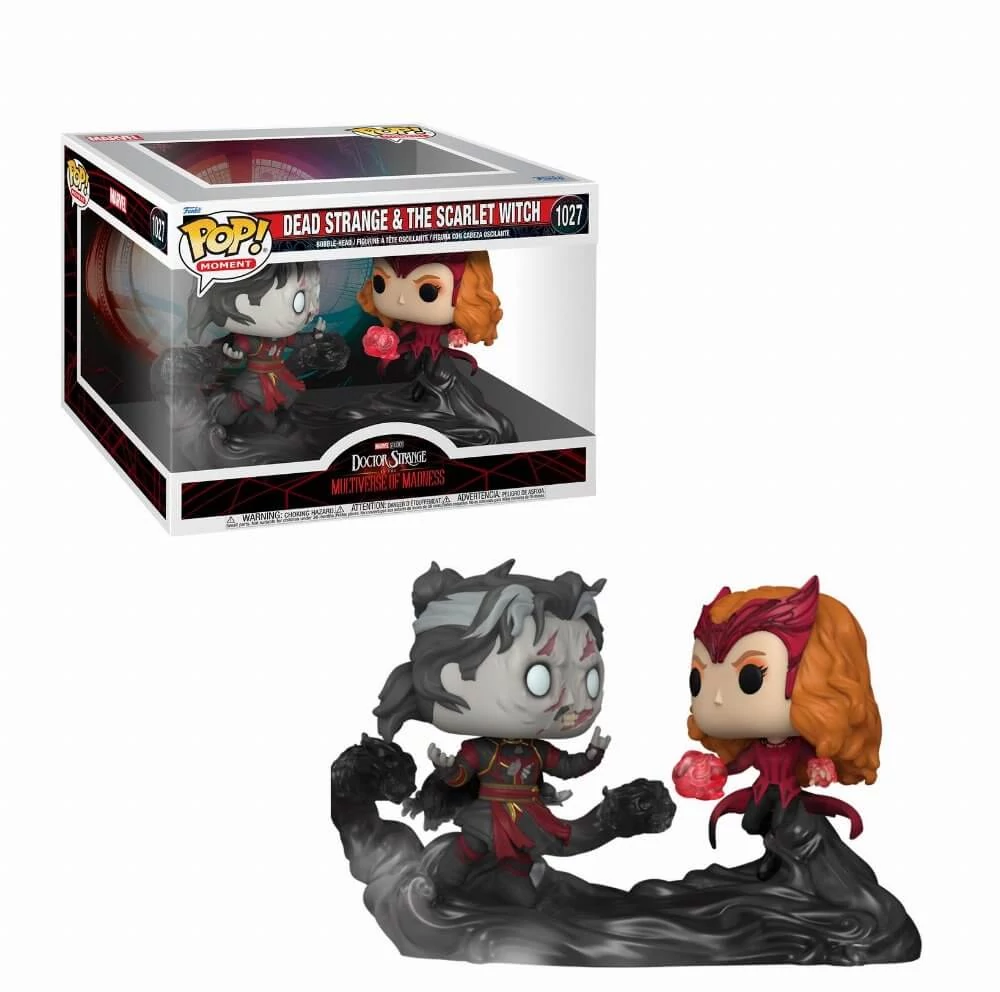 sticky Funko Pop! Moments: Marvel Doctor Strange in the Multiverse of Madness - Dead Strange & The Scarlet Witch #1027