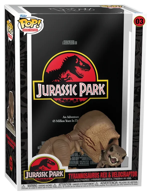 sticky Funko POP! Movie Poster: Jurassic Park figura