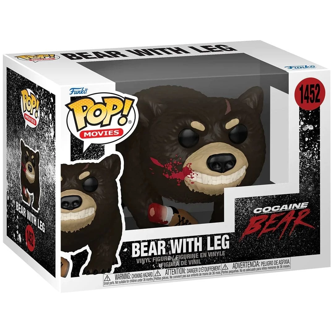 sticky Funko POP! Movies: Cocaine Bear- Bear w/Leg figura