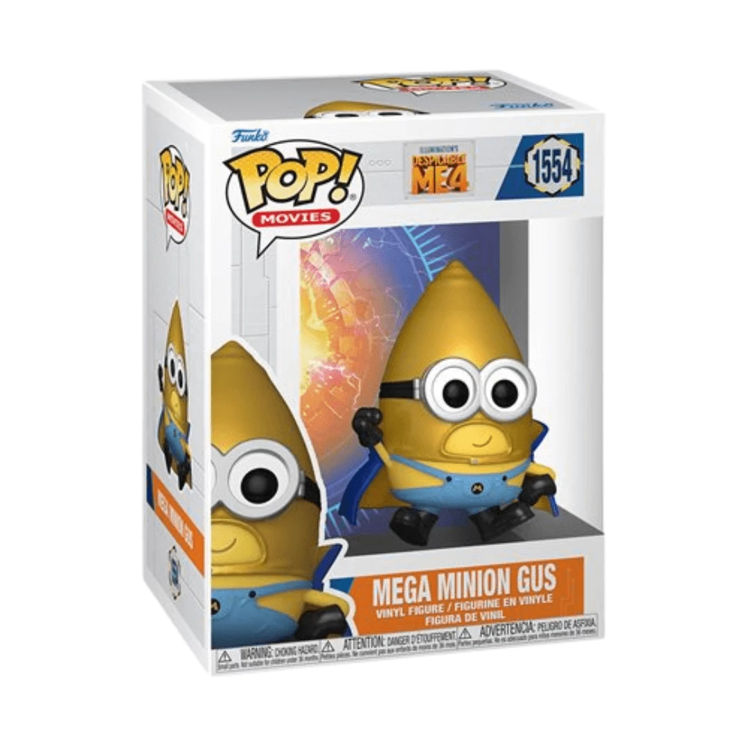 sticky Funko POP! Movies: Despicable Me 4 – Mega Minion Gus figura #1554