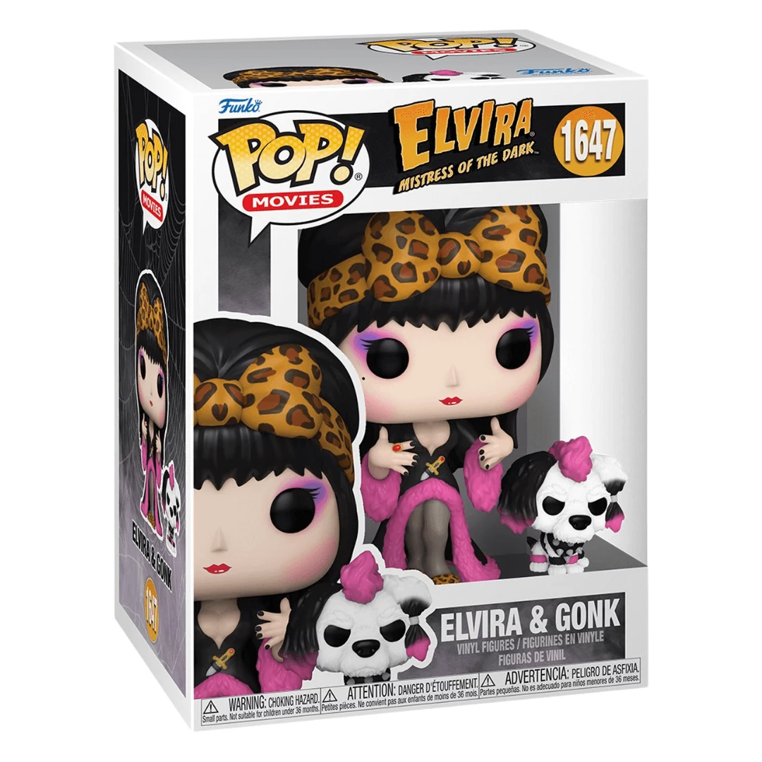 sticky Funko POP! Movies: Elvira - Elvira & Gonk figura #1647