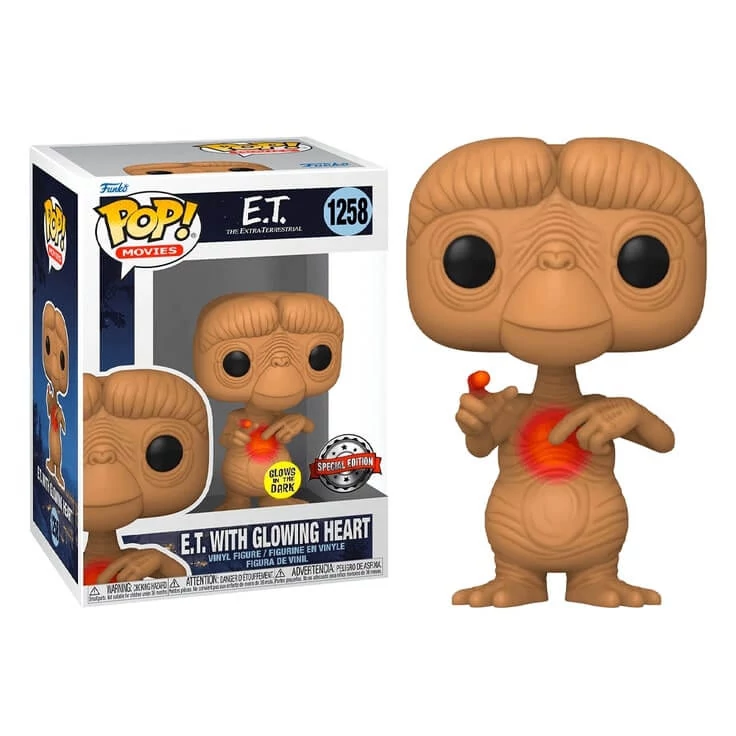 sticky Funko POP! Movies: E.T. 40th - E.T. w/heart figura #1258