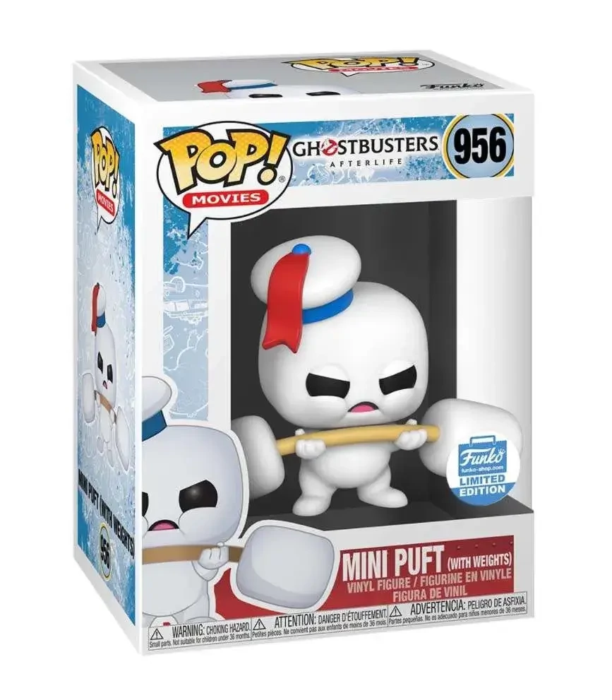 sticky Funko POP! Movies: Ghostbusters Afterlife - Mini Puft with Weights figura