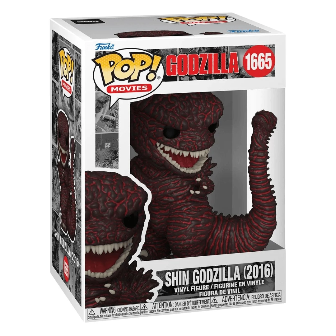 sticky Funko POP! Movies: Godzilla 70th Anniversary - Godzilla (2016) figura #1665