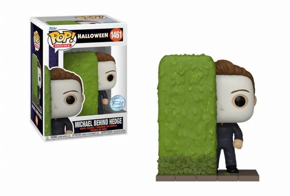 sticky Funko POP! Movies: Halloween - Michael Behind Hedge (SE) figura #1461