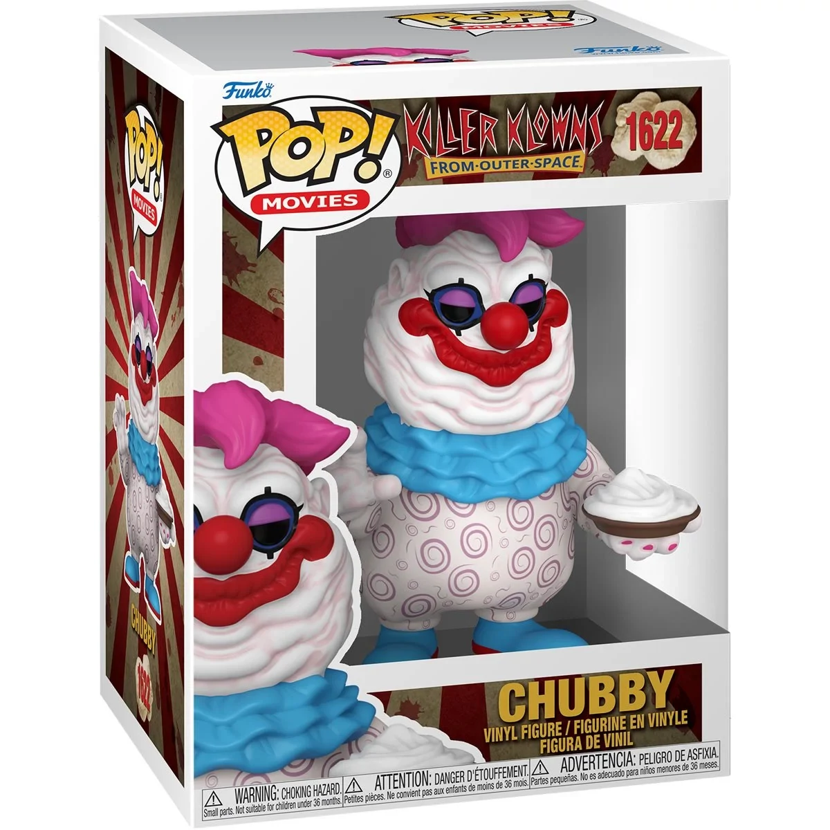 sticky Funko POP! Movies: Killer Klowns from Outer Space - Chubby figura #1622