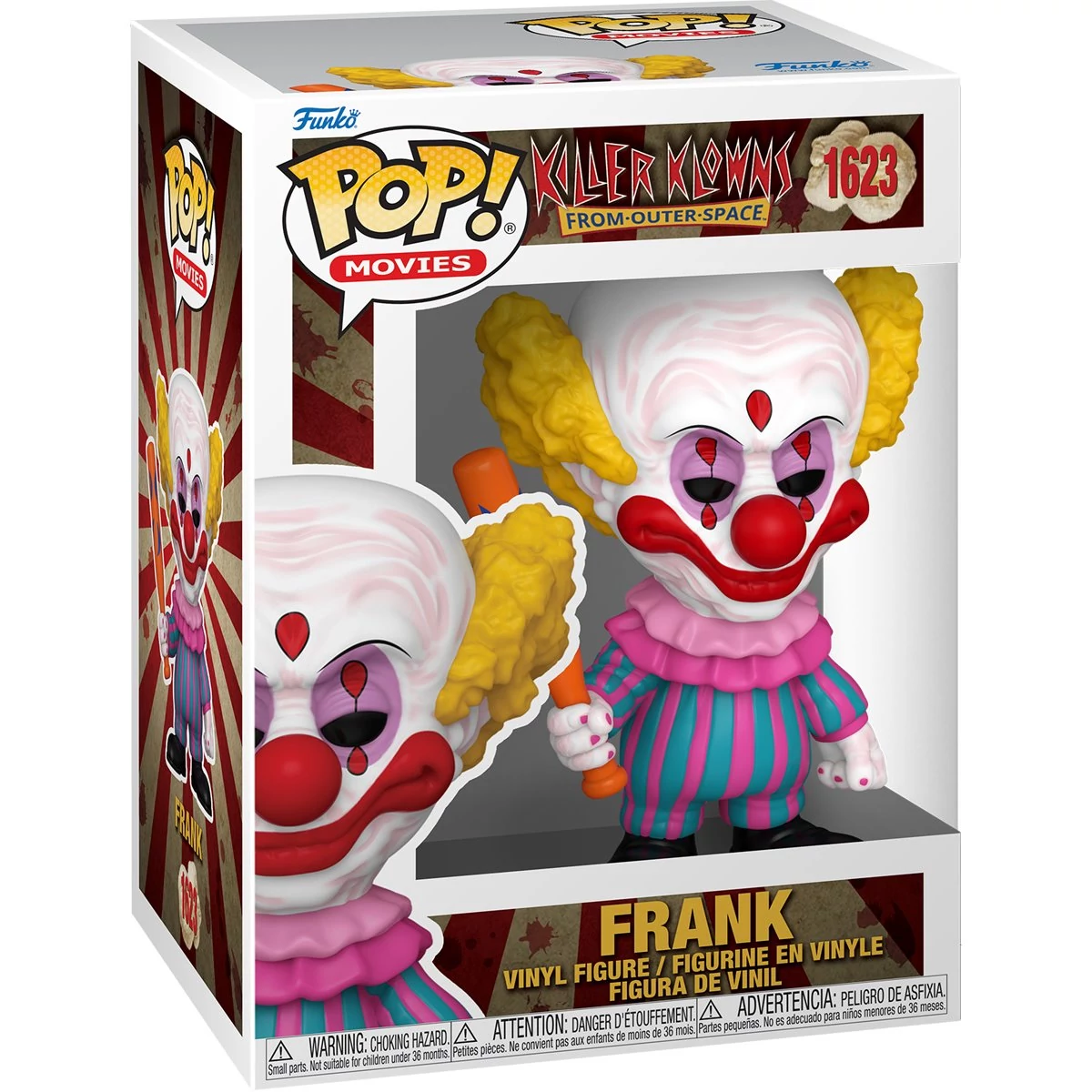 sticky Funko POP! Movies: Killer Klowns from Outer Space - Frank figura #1623