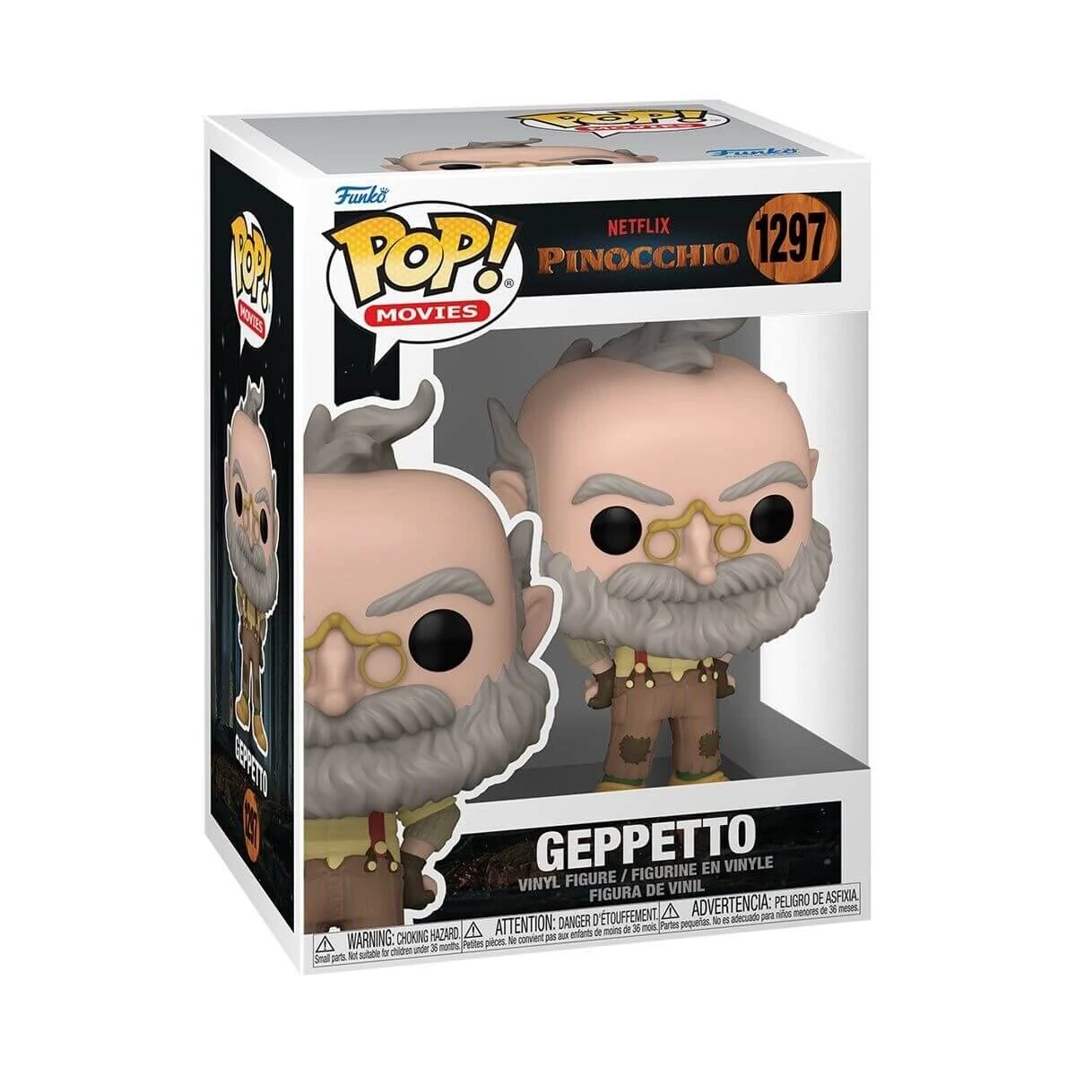 sticky Funko POP! Movies: Pinocchio - Geppetto figura #1297